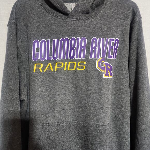Columbia river rapids men's medium hoodie - Picture 2 of 5